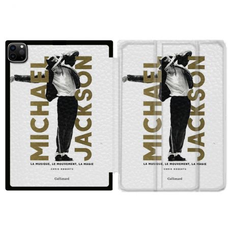 Coque Renforcée Pour Ipad Pro 11 M4 2024 Michael Jackson Blanc