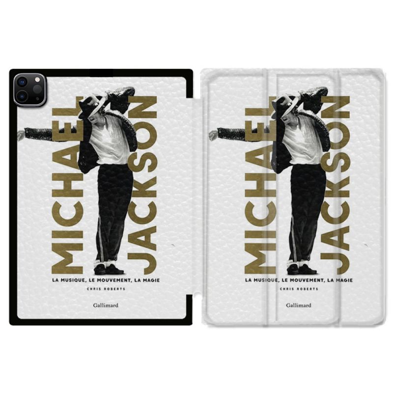 Coque Renforcée Pour Ipad Pro 11 M4 2024 Michael Jackson Blanc