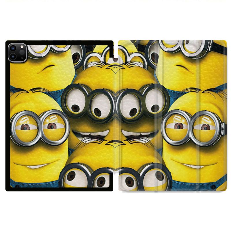 Coque Renforcée Pour Ipad Pro 11 M4 2024 Minions Groupe
