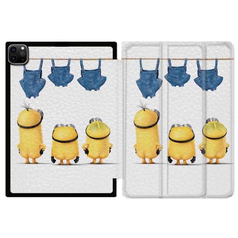 Coque Renforcée Pour Ipad Pro 11 M4 2024 Minions Nus