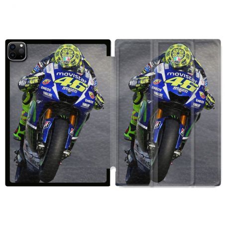 Coque Renforcée Pour Ipad Pro 11 M4 2024 Moto Course GP Wheeling 46