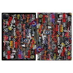 Coque Renforcée Pour Ipad Pro 11 M4 2024 Musique Rock Groupe
