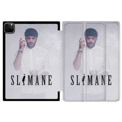 Coque Renforcée Pour Ipad Pro 11 M4 2024 Musique Slimane Blanc