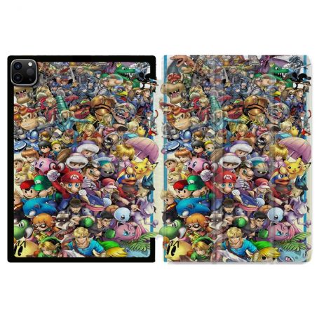 Coque Renforcée Pour Ipad Pro 11 M4 2024 Nintendo