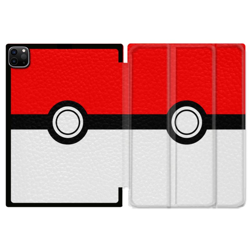 Coque Renforcée Pour Ipad Pro 11 M4 2024 Pokemon Pokeball