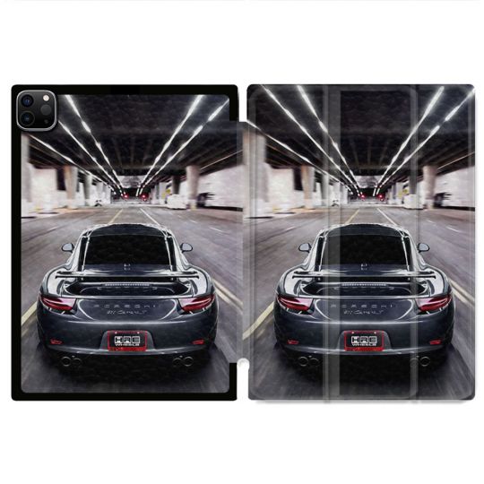 Coque Renforcée Pour Ipad Pro 11 M4 2024 Porsche 911