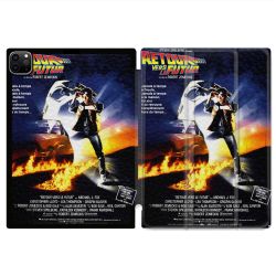 Coque Renforcée Pour Ipad Pro 11 M4 2024 Retour Vers Le Futur Affiche