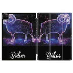 Coque Renforcée Pour Ipad Pro 11 M4 2024 Signe Zodiaque 2 Bélier