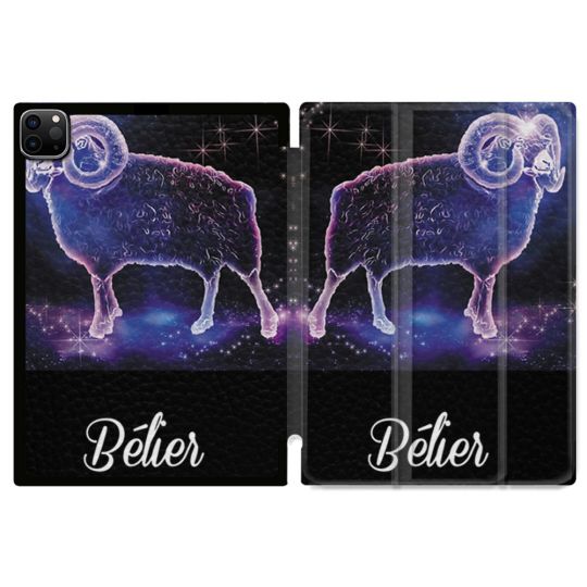 Coque Renforcée Pour Ipad Pro 11 M4 2024 Signe Zodiaque 2 Bélier