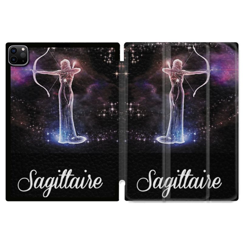 Coque Renforcée Pour Ipad Pro 11 M4 2024 Signe Zodiaque 2 Sagittaire
