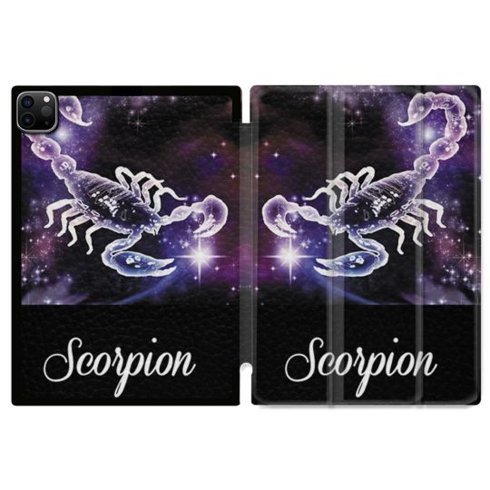 Coque Renforcée Pour Ipad Pro 11 M4 2024 Signe Zodiaque 2 Scorpion