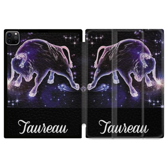Coque Renforcée Pour Ipad Pro 11 M4 2024 Signe Zodiaque 2 Taureau