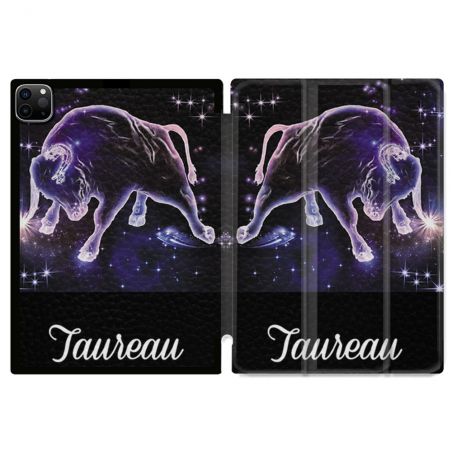 Coque Renforcée Pour Ipad Pro 11 M4 2024 Signe Zodiaque 2 Taureau