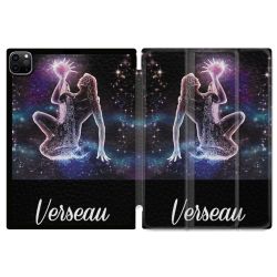 Coque Renforcée Pour Ipad Pro 11 M4 2024 Signe Zodiaque 2 Verseau
