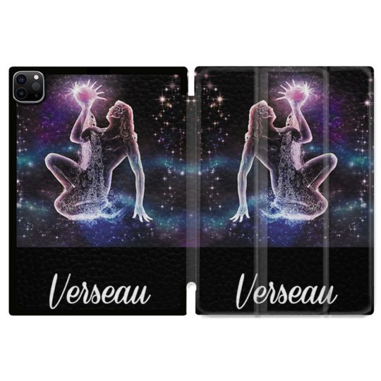 Coque Renforcée Pour Ipad Pro 11 M4 2024 Signe Zodiaque 2 Verseau