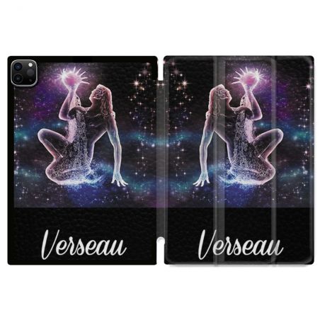 Coque Renforcée Pour Ipad Pro 11 M4 2024 Signe Zodiaque 2 Verseau