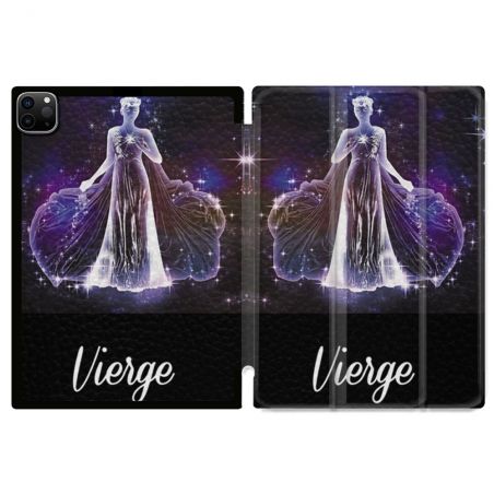 Coque Renforcée Pour Ipad Pro 11 M4 2024 Signe Zodiaque 2 Vierge