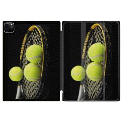 Coque Renforcée Pour Ipad Pro 11 M4 2024 Sport Tennis Balls
