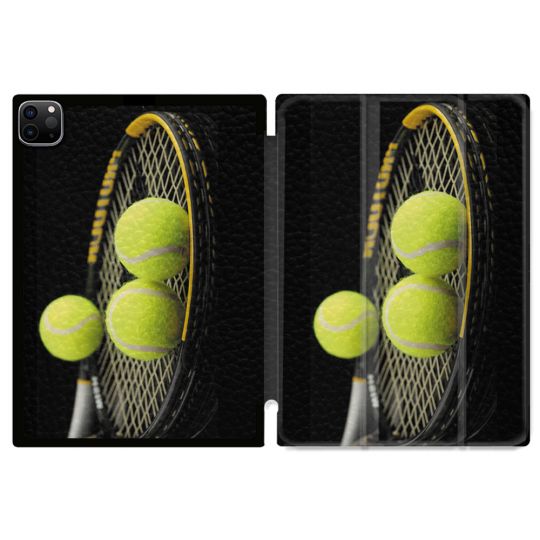 Coque Renforcée Pour Ipad Pro 11 M4 2024 Sport Tennis Balls