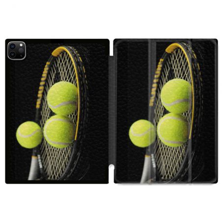 Coque Renforcée Pour Ipad Pro 11 M4 2024 Sport Tennis Balls