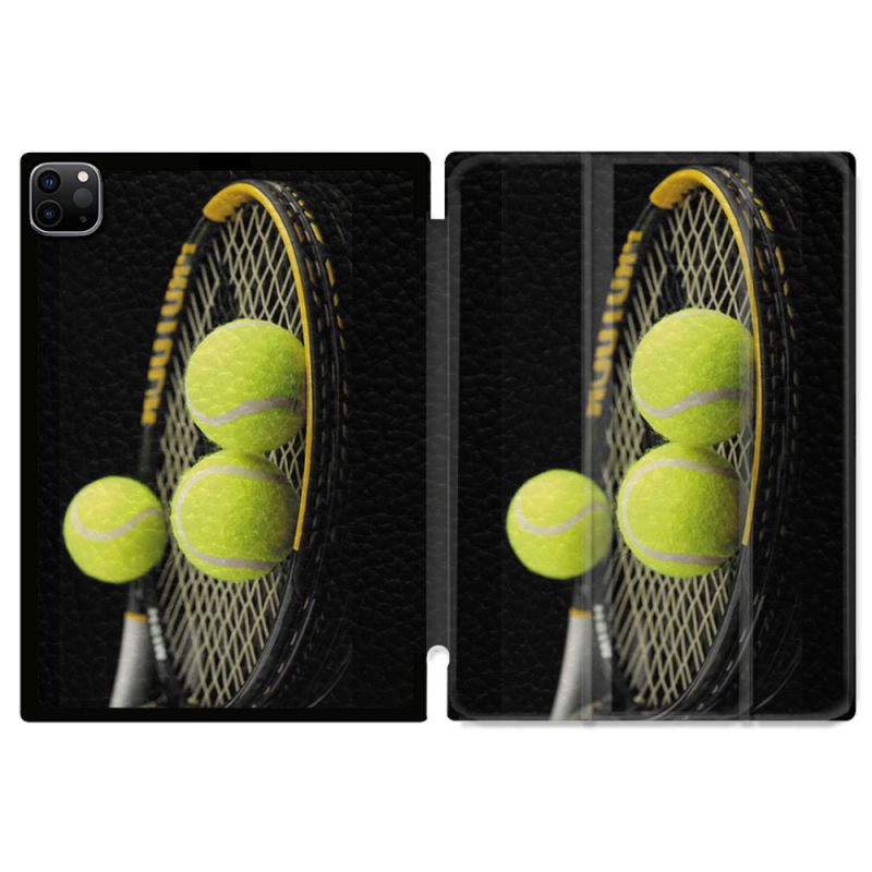 Coque Renforcée Pour Ipad Pro 11 M4 2024 Sport Tennis Balls