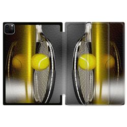 Coque Renforcée Pour Ipad Pro 11 M4 2024 Sport Tennis Reflet