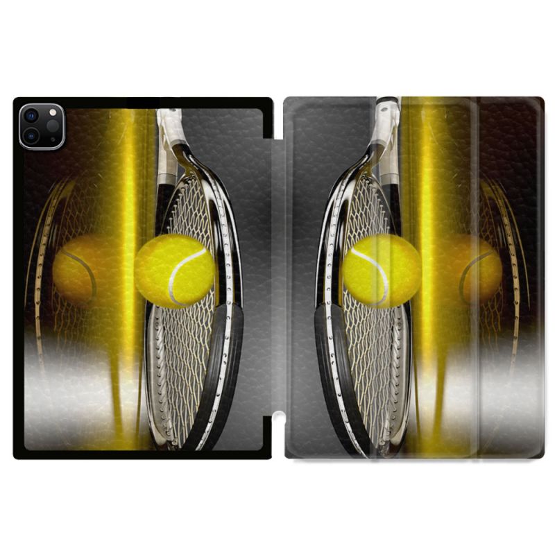Coque Renforcée Pour Ipad Pro 11 M4 2024 Sport Tennis Reflet