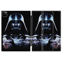 Coque Renforcée Pour Ipad Pro 11 M4 2024 Star Wars - Dark Vador Noir
