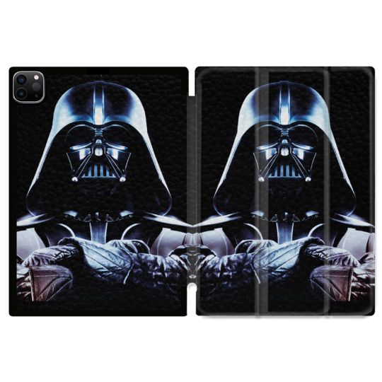 Coque Renforcée Pour Ipad Pro 11 M4 2024 Star Wars - Dark Vador Noir