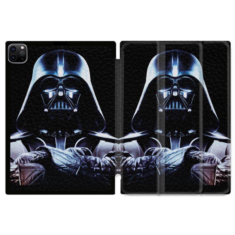 Coque Renforcée Pour Ipad Pro 11 M4 2024 Star Wars - Dark Vador Noir