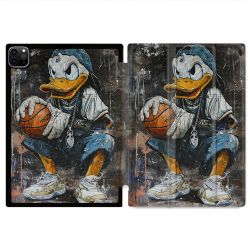 Coque Renforcée Pour Ipad Pro 11 M4 2024 Street Art Donald Duck