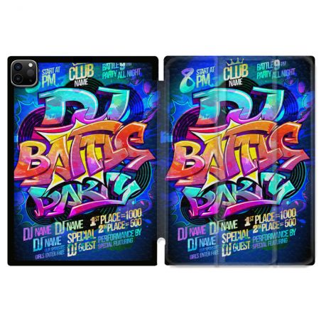 Coque Renforcée Pour Ipad Pro 11 M4 2024 Street Art Rap