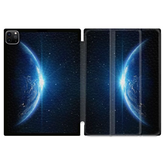 Coque Renforcée Pour Ipad Pro 11 M4 2024 Univers Planete Terre