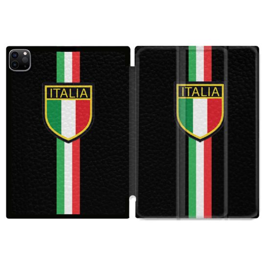 Coque Renforcée Pour Ipad Pro 11 M4 2024 Voyage Italie 3 Noir