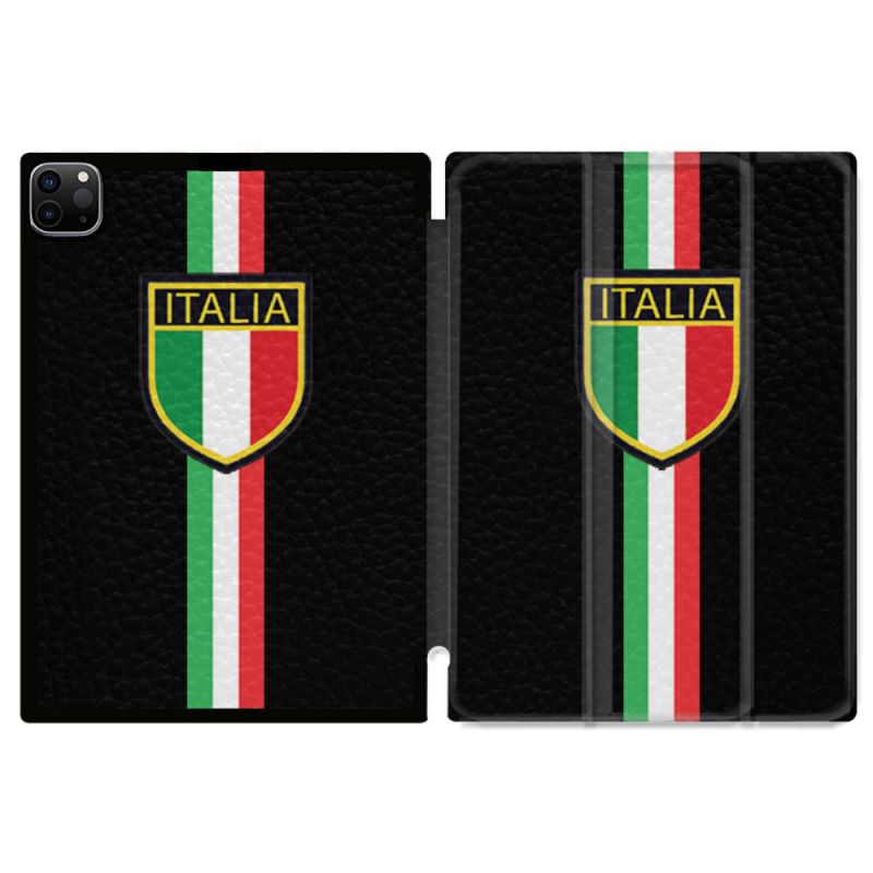 Coque Renforcée Pour Ipad Pro 11 M4 2024 Voyage Italie 3 Noir