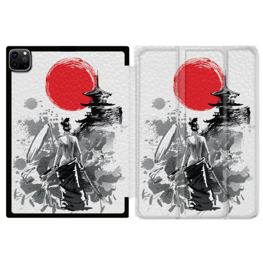 Coque Renforcée Pour Ipad Pro 11 M4 2024 Voyage Japon Femme