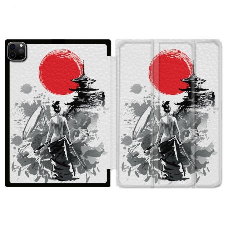 Coque Renforcée Pour Ipad Pro 11 M4 2024 Voyage Japon Femme