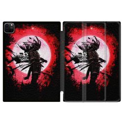 Coque Renforcée Pour Ipad Pro 11 M4 2024 Voyage Japon Samourai