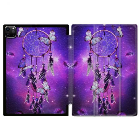 Coque Renforcée Pour Ipad Pro 11 M4 2024 Zen Attrape Reve Papillon