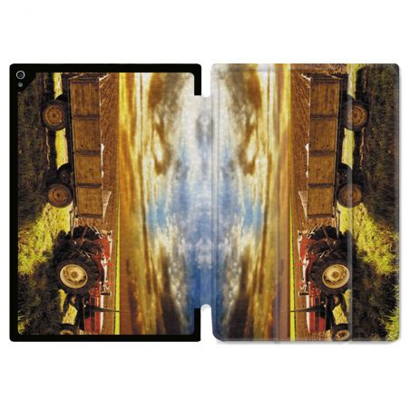 Coque Renforcée Pour Ipad Air 11 M2 2024 Agriculture Tracteur Color