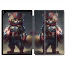 Coque Renforcée Pour Ipad Air 11 M2 2024 Animal Chat America