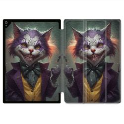 Coque Renforcée Pour Ipad Air 11 M2 2024 Animal Chat Joker