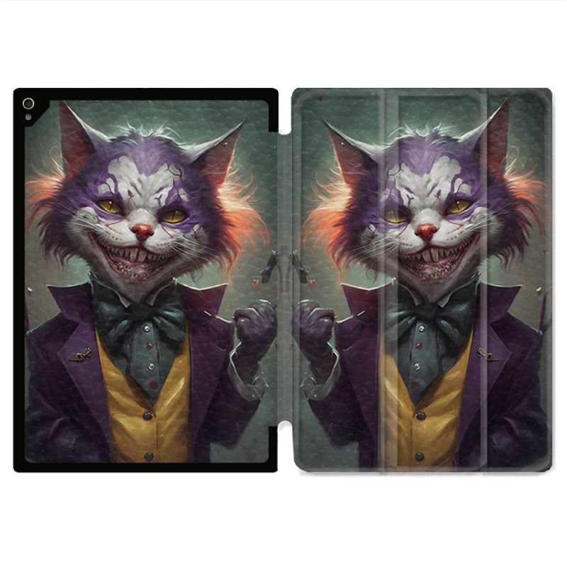 Coque Renforcée Pour Ipad Air 11 M2 2024 Animal Chat Joker