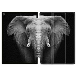 Coque Renforcée Pour Ipad Air 11 M2 2024 Animal Elephant Noir
