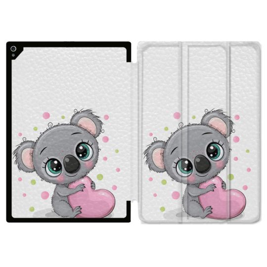 Coque Renforcée Pour Ipad Air 11 M2 2024 Animal Koala Cœur