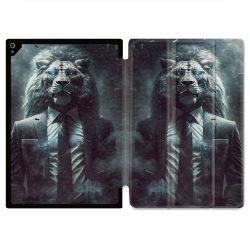 Coque Renforcée Pour Ipad Air 11 M2 2024 Animal Lion Business