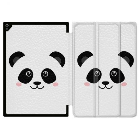 Coque Renforcée Pour Ipad Air 11 M2 2024 Animal Panda Blanc