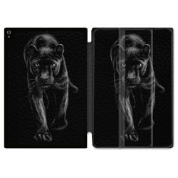 Coque Renforcée Pour Ipad Air 11 M2 2024 Animal Panthère Noire