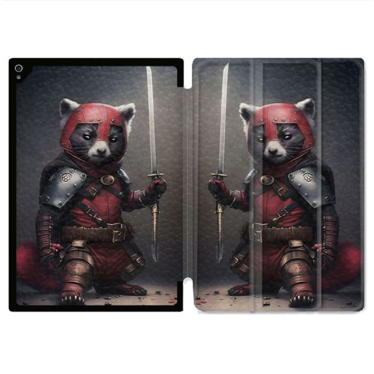 Coque Renforcée Pour Ipad Air 11 M2 2024 Animal Raton Samouraï
