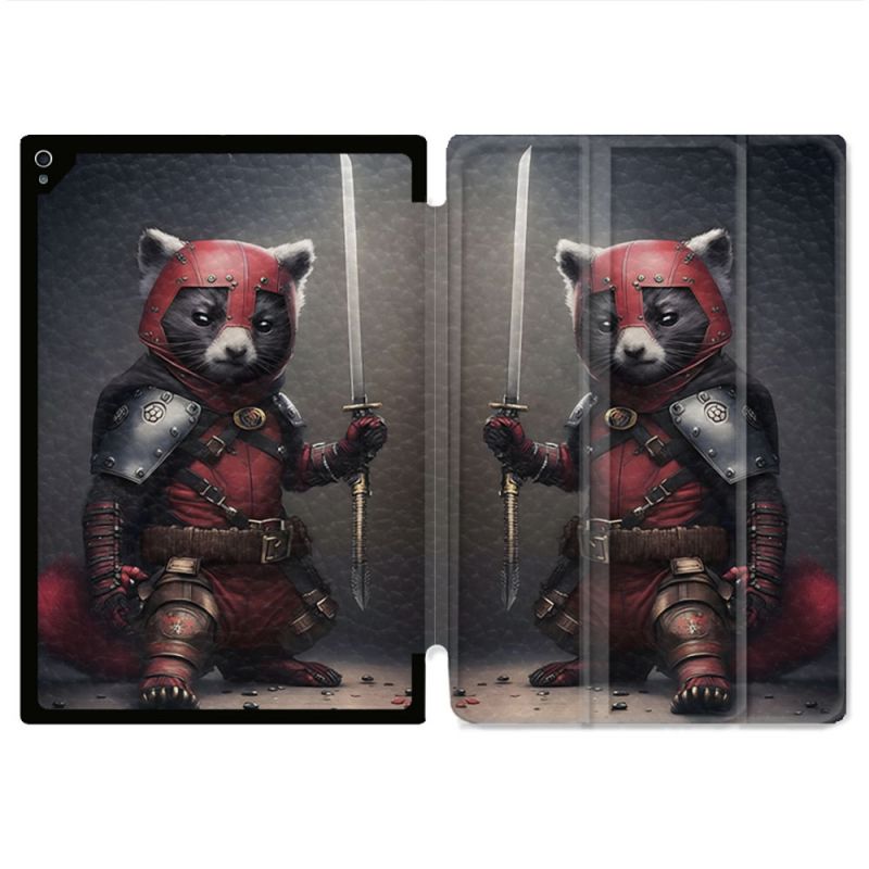 Coque Renforcée Pour Ipad Air 11 M2 2024 Animal Raton Samouraï